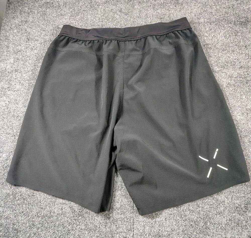 Ten Thousand The Interval Shorts Men's XL Black Unlined Stretch Performance EUC